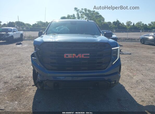 1GTRUCEDXTZ290272 2026 GMC SIERRA Blue Instrument cluster view