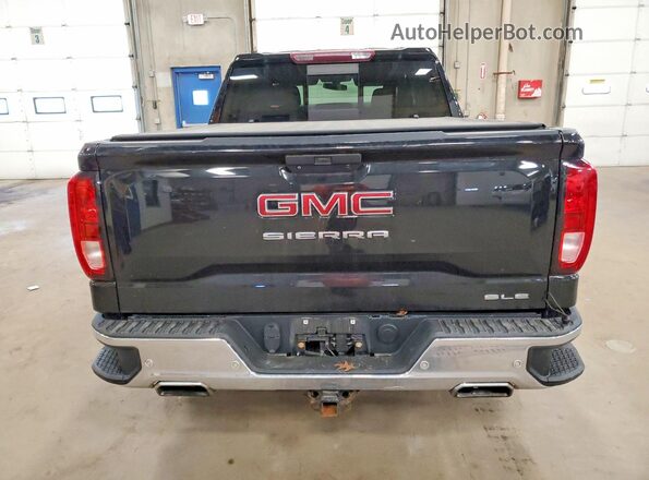 1GTU9BED0KZ407488 2019 GMC SIERRA Black Вид ззаду