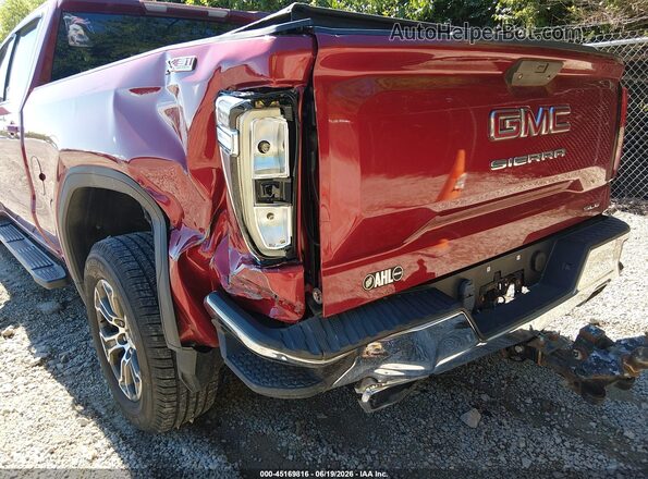 1GTU9BED4KZ344962 2019 GMC SIERRA Красный 