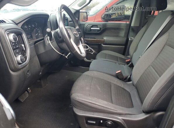 1GTU9BED5KZ222076 2019 GMC SIERRA Silver Вид салону спереду