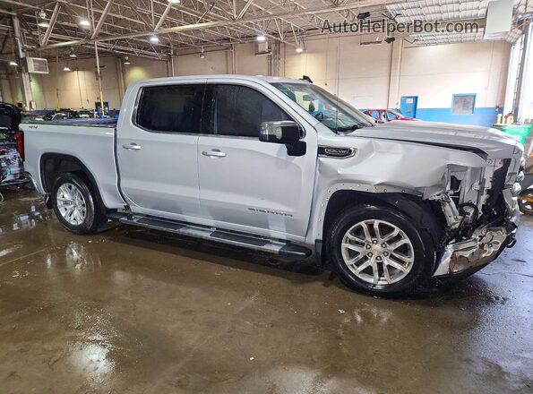 1GTU9BED5KZ222076 2019 GMC SIERRA Silver Передня права чверть