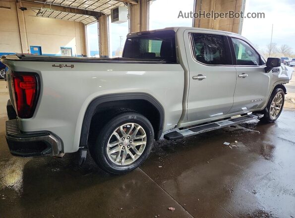1GTU9BED5KZ222076 2019 GMC SIERRA Silver Задня права чверть