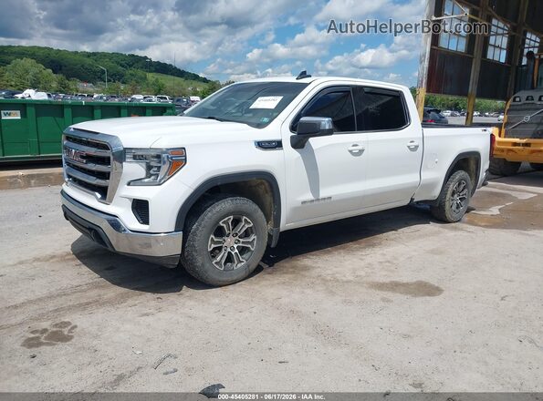 1GTU9BED6LZ228499 2020 GMC SIERRA White Передня ліва чверть