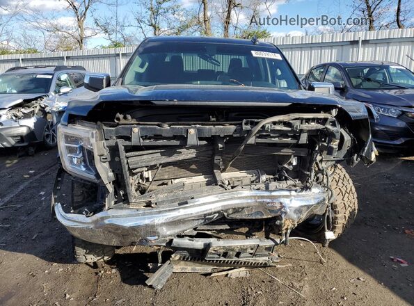 1GTU9BET6MZ318633 2021 GMC SIERRA Black Front view