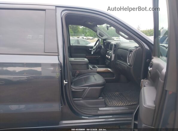 1GTU9CED8MZ417694 2021 GMC SIERRA Синий Вид салона спереди