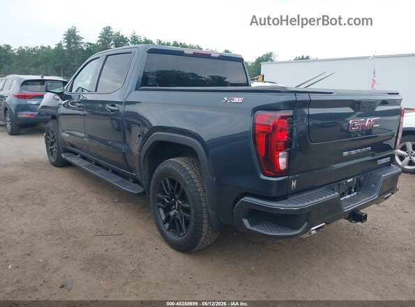 1GTU9CED8MZ417694 2021 GMC SIERRA Синий Задняя левая четверть