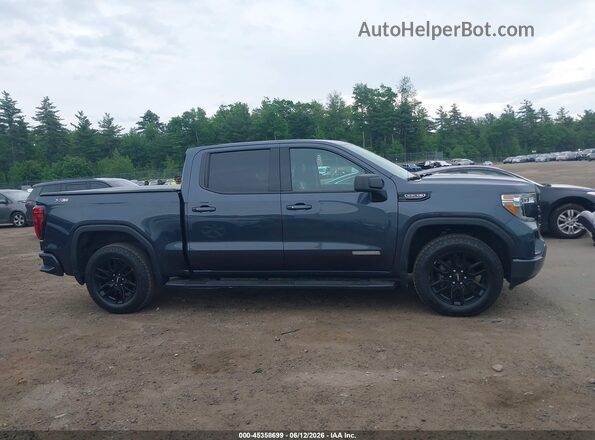 1GTU9CED8MZ417694 2021 GMC SIERRA Синий Вид задней части салона