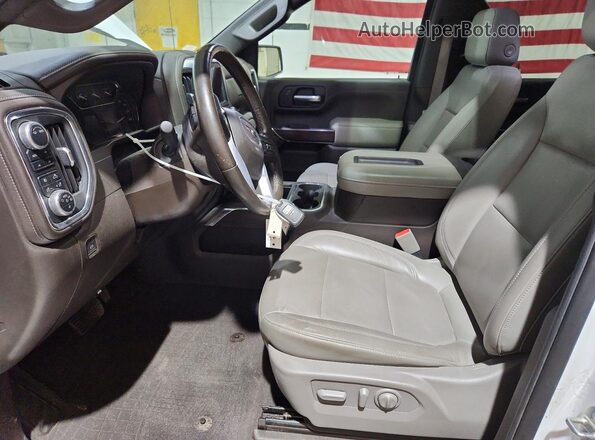 1GTU9DED8LZ342192 2020 GMC SIERRA White Vista interior delantera