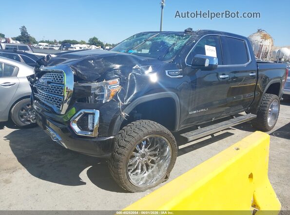 1GTU9FED8KZ338041 2019 GMC SIERRA Black Передня ліва чверть