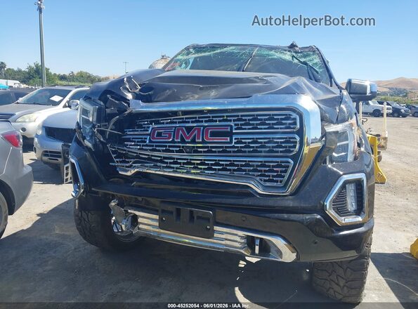 1GTU9FED8KZ338041 2019 GMC SIERRA Black Вид щитка приладів