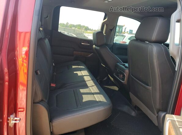 1GTU9FEL2KZ338396 2019 GMC SIERRA Red Вид задніх сидінь