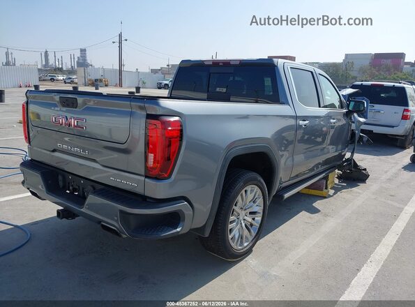 1GTU9FEL3KZ259092 2019 GMC SIERRA Gray Trasero derecho