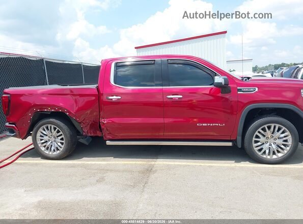 1GTU9FEL5KZ299643 2019 GMC SIERRA Red Widok wnętrza z tyłu