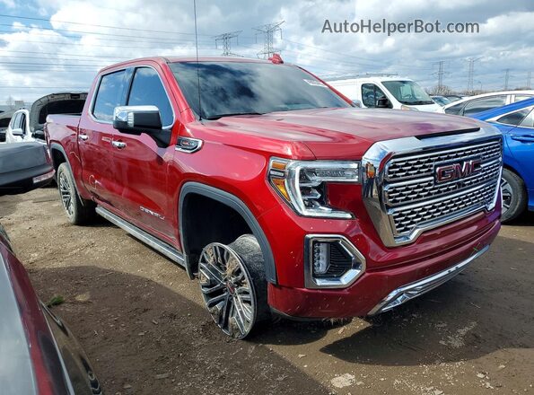 1GTU9FEL6MZ160785 2021 GMC SIERRA Red Delantero derecho