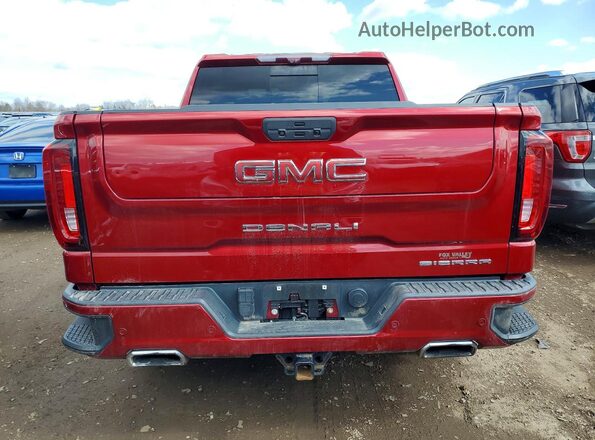 1GTU9FEL6MZ160785 2021 GMC SIERRA Red Vista trasera