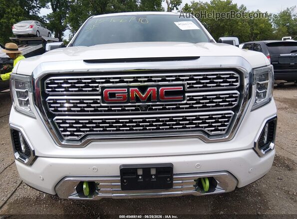 1GTU9FEL7KZ349622 2019 GMC SIERRA White Instrument cluster view
