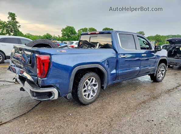 1GTUUDED0NZ540444 2022 GMC SIERRA Blue Rear right