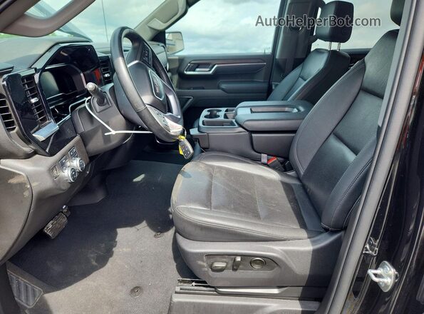 1GTUUDED4SZ257394 2025 GMC SIERRA Black Вид салону спереду