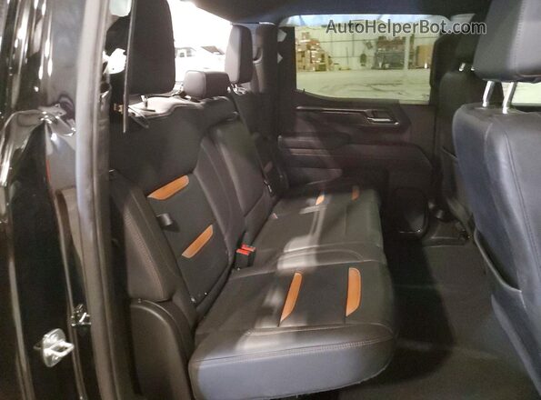 1GTUUEE80PZ161875 2023 GMC SIERRA Black უკანა სავარძლების ხედი