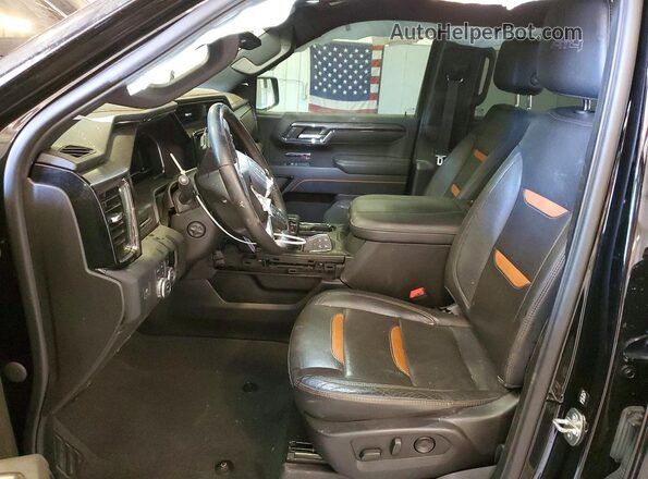 1GTUUEE80PZ161875 2023 GMC SIERRA Black წინა სალონის ხედი