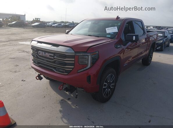 1GTUUEE83PZ293836 2023 GMC SIERRA Maroon Przód lewy