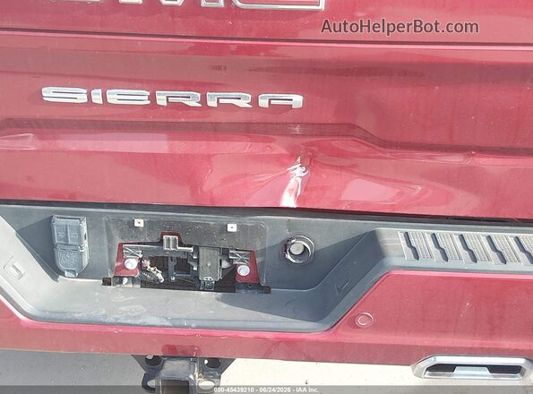 1GTUUEE83PZ293836 2023 GMC SIERRA Maroon Widok z przodu