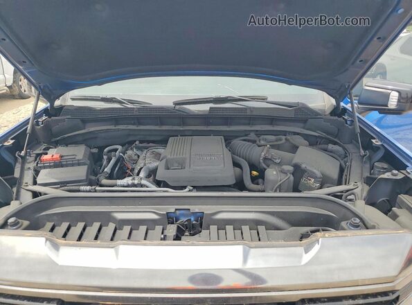 1GTUUEE85PZ248879 2023 GMC SIERRA Blue უკანა სალონის ხედი