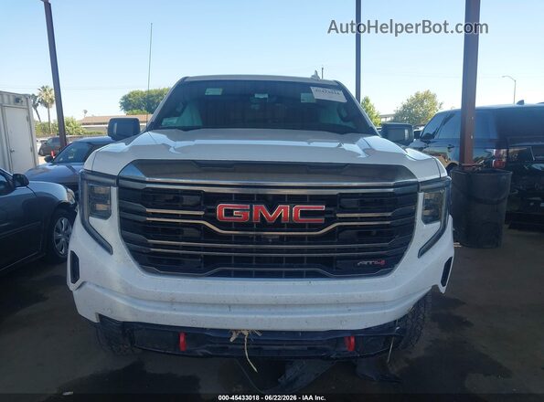 1GTUUEE85PZ330997 2023 GMC SIERRA White ხელსაწყოთა პანელის ხედი