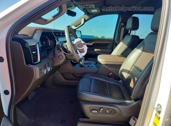 1GTUUGE80SZ127973 2025 GMC SIERRA White Սալոնի դիմացի տեսք