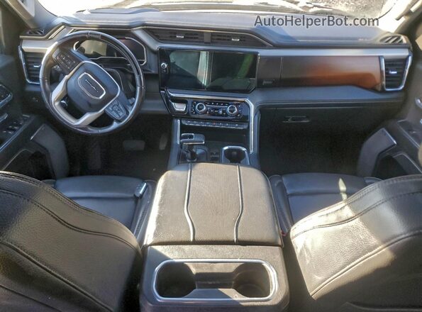 1GTUUGE84PZ334132 2023 GMC SIERRA Black Dashboard view