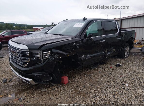 1GTUUGED5RZ267685 2024 GMC SIERRA Черный Передняя левая четверть