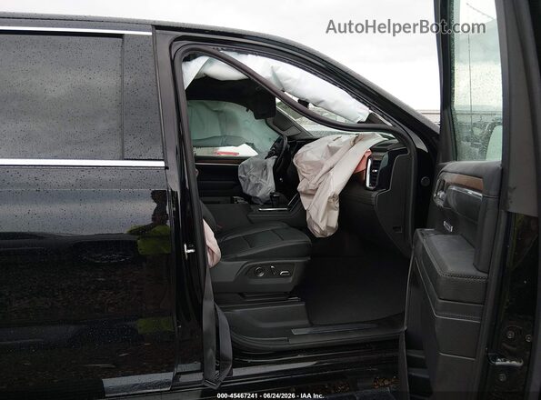 1GTUUGED5RZ267685 2024 GMC SIERRA Черный Вид салона спереди