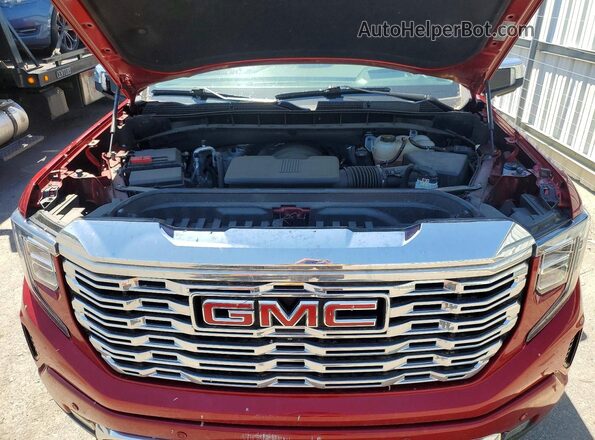 1GTUUGEL6PZ217866 2023 GMC SIERRA Red Սալոնի հետևի տեսք