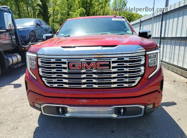 1GTUUGEL6PZ217866 2023 GMC SIERRA Red Դիմացի տեսք