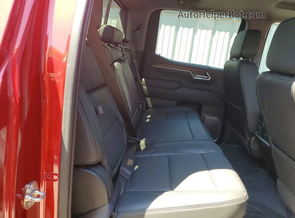 1GTUUGEL6PZ217866 2023 GMC SIERRA Red Հետևի նստատեղերի տեսք