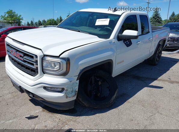 1GTV2LEC0JZ126280 2018 GMC SIERRA Белый Передняя левая четверть