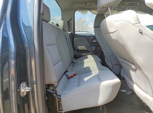 1GTV2LEC0JZ226606 2018 GMC SIERRA Black უკანა სავარძლების ხედი