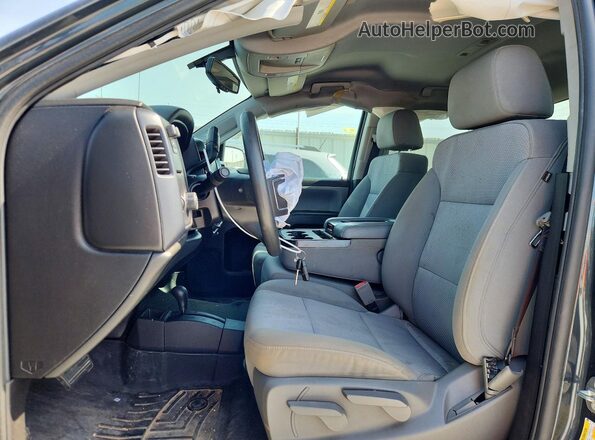 1GTV2LEC0JZ227240 2018 GMC SIERRA Charcoal Front interior view