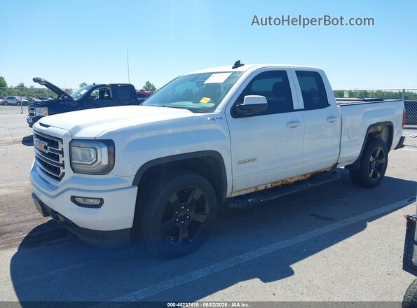1GTV2LEC4GZ182795 2016 GMC SIERRA White Առջևի ձախ երեք քառորդ տեսարան