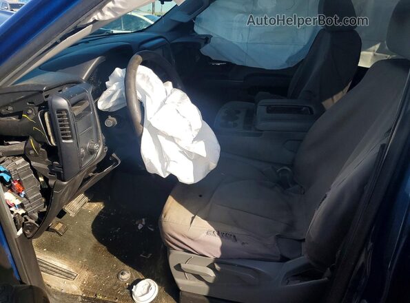 1GTV2LEC4GZ348703 2016 GMC SIERRA Blue Front interior view