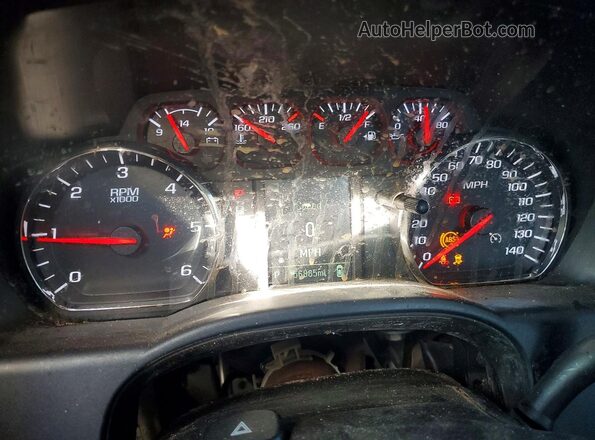 1GTV2LEC4GZ348703 2016 GMC SIERRA Blue Instrument cluster view