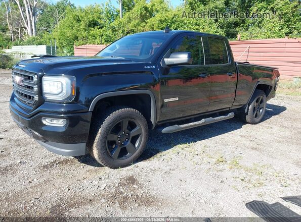 1GTV2LEC7GZ188106 2016 GMC SIERRA Black წინა მარცხენა ხედი სამი მეოთხედიდან