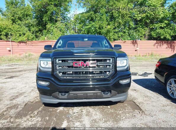 1GTV2LEC7GZ188106 2016 GMC SIERRA Black ხელსაწყოთა პანელის ხედი