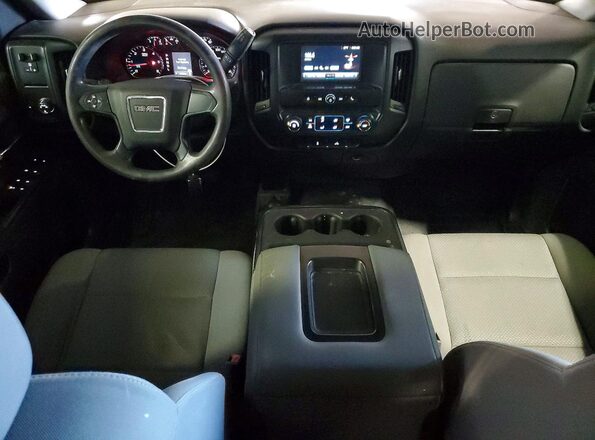 1GTV2LEH1HZ107159 2017 GMC SIERRA Белый Вид панели приборов