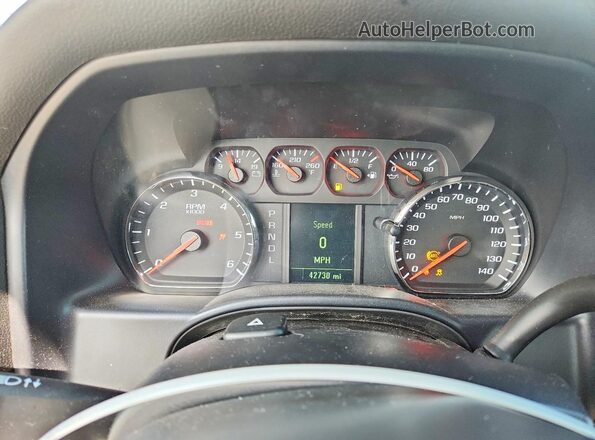 1GTV2LEH4HZ144559 2017 GMC SIERRA White Вид щитка приладів
