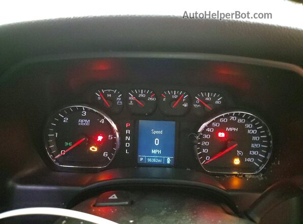 1GTV2LEH5HZ177912 2017 GMC SIERRA Charcoal Vista del cuadro de instrumentos