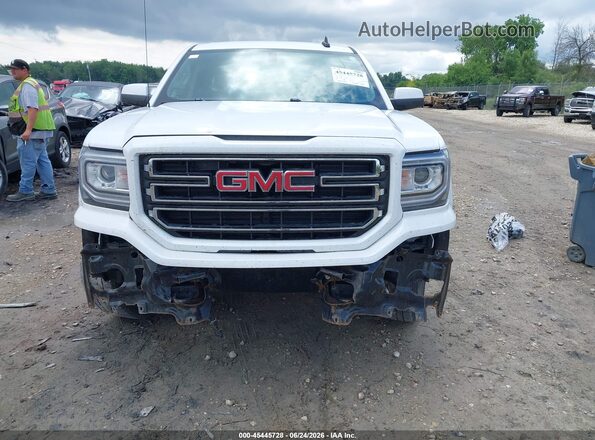 1GTV2LEH9JZ299100 2018 GMC SIERRA White Դիմացի տեսք