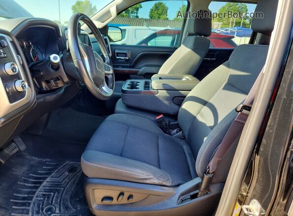 1GTV2MEC0HZ164043 2017 GMC SIERRA Black Front interior view