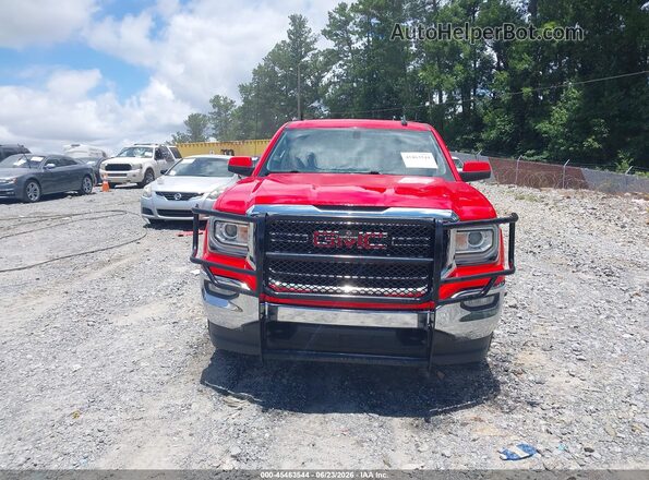 1GTV2MEC3HZ234845 2017 GMC SIERRA Red Вид щитка приладів