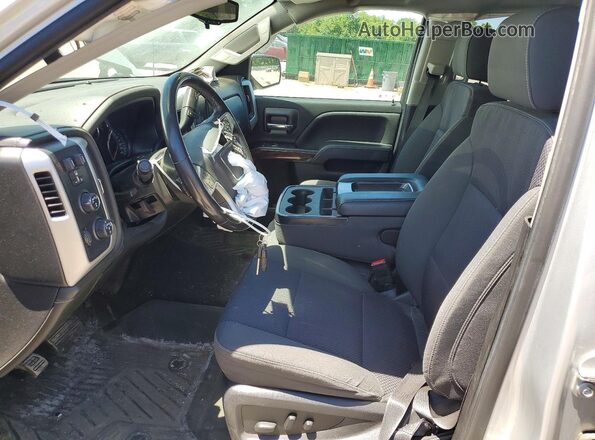 1GTV2MEC5JZ331017 2018 GMC SIERRA Silver წინა სალონის ხედი